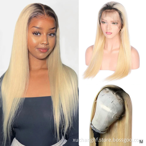 Wholesale 613 HD Full Lace Wig Human Hair,Cheap Blonde 613 transparent Lace Frontal Wig,13x4 13x6 Virgin Lace Front Wig